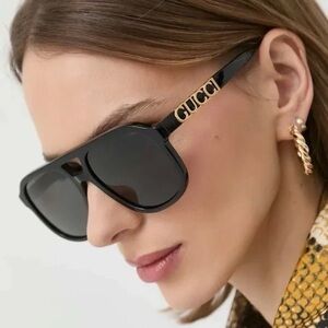 Gucci GG1188S black / grey / gradient unisex worn two times. Perfect condition.